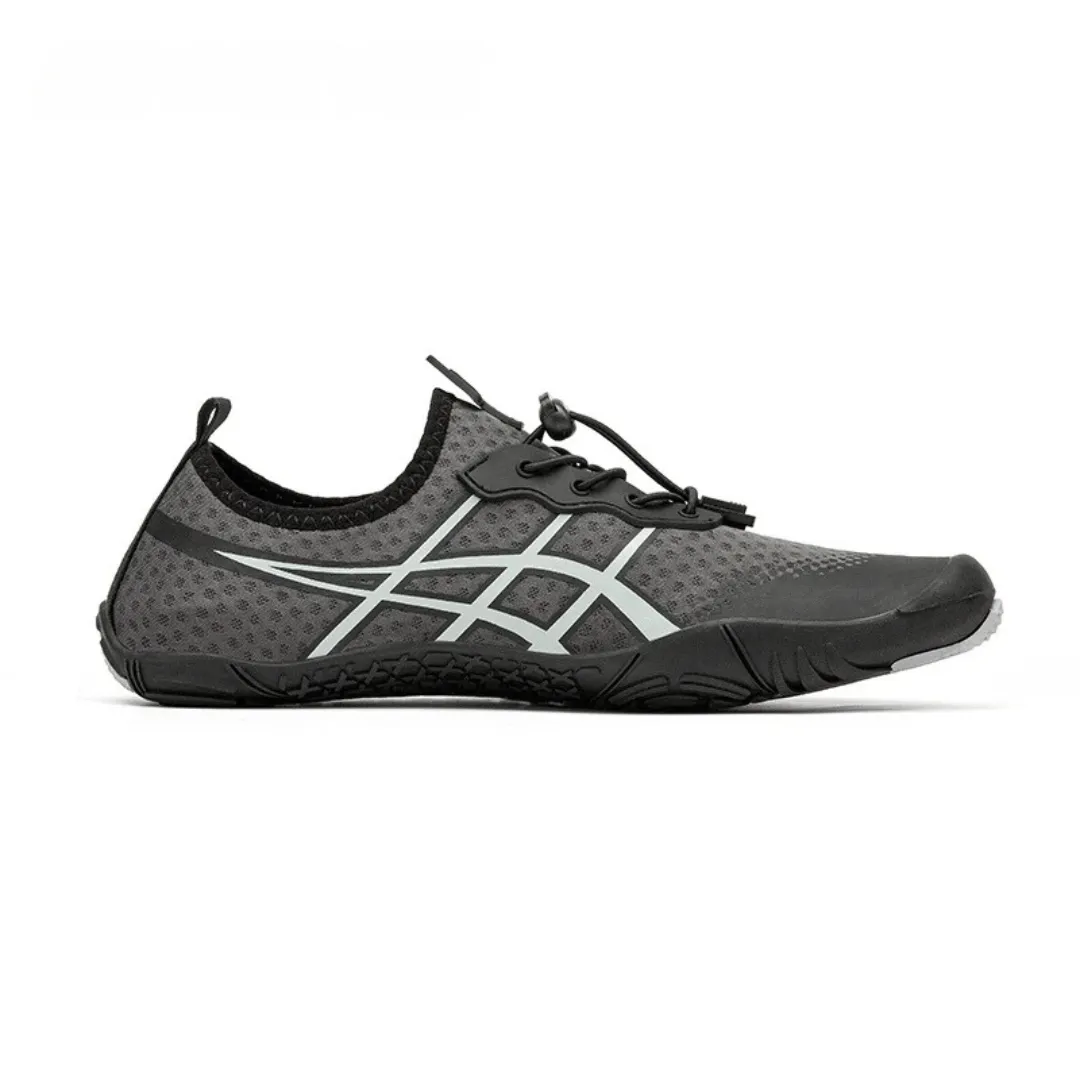 Unisex Cross-Trainer Barefoot Minimalist Shoes - Zero Drop Sole, Wide Toe Box Aqua Shoes for Swim, Beach, and Surf