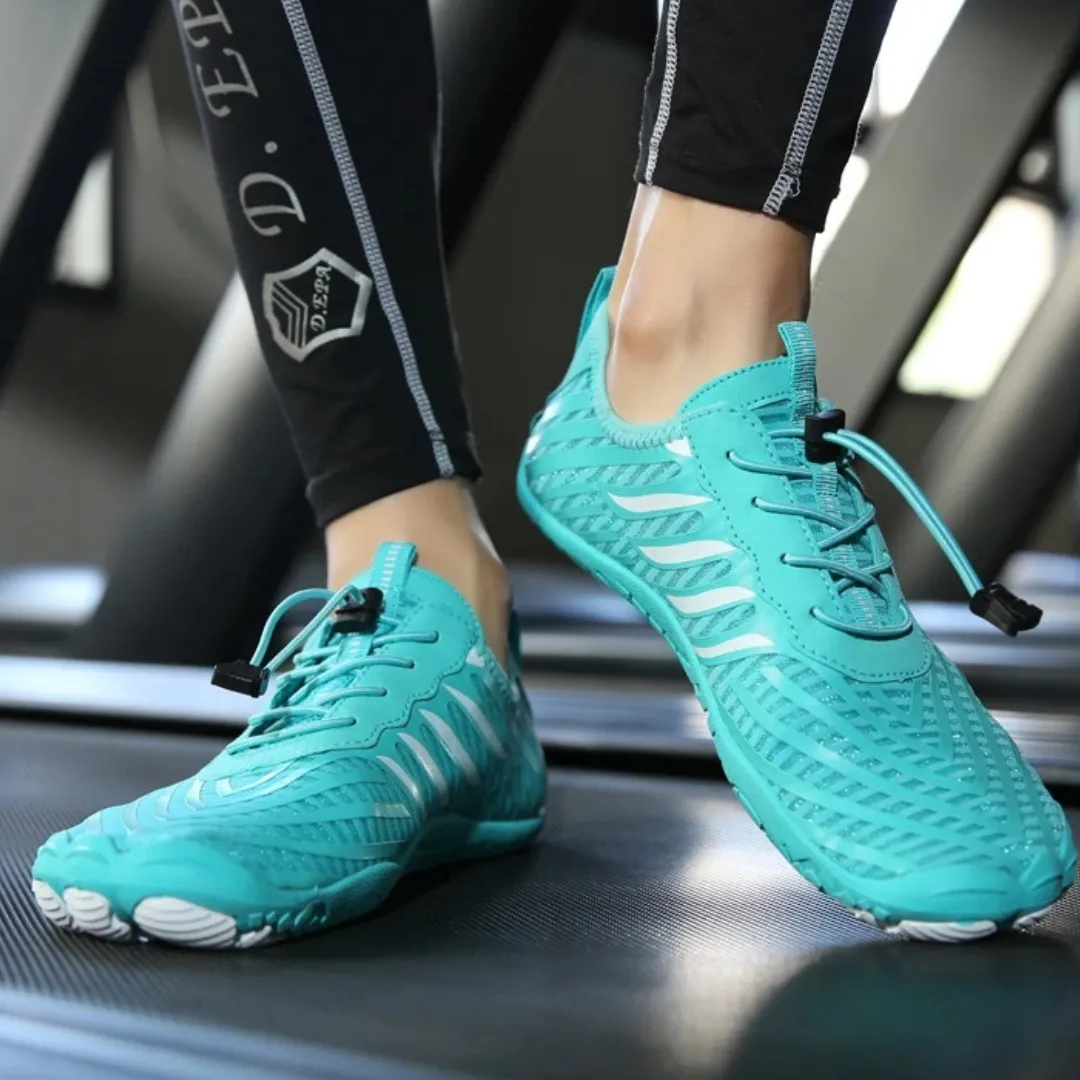 Unisex Cross-Trainer Barefoot Minimalist Shoes - Zero Drop Sole, Wide Toe Box Aqua Shoes for Swim, Beach, and Surf