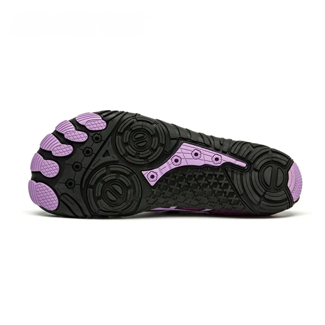 Unisex Cross-Trainer Barefoot Minimalist Shoes - Zero Drop Sole, Wide Toe Box Aqua Shoes for Swim, Beach, and Surf