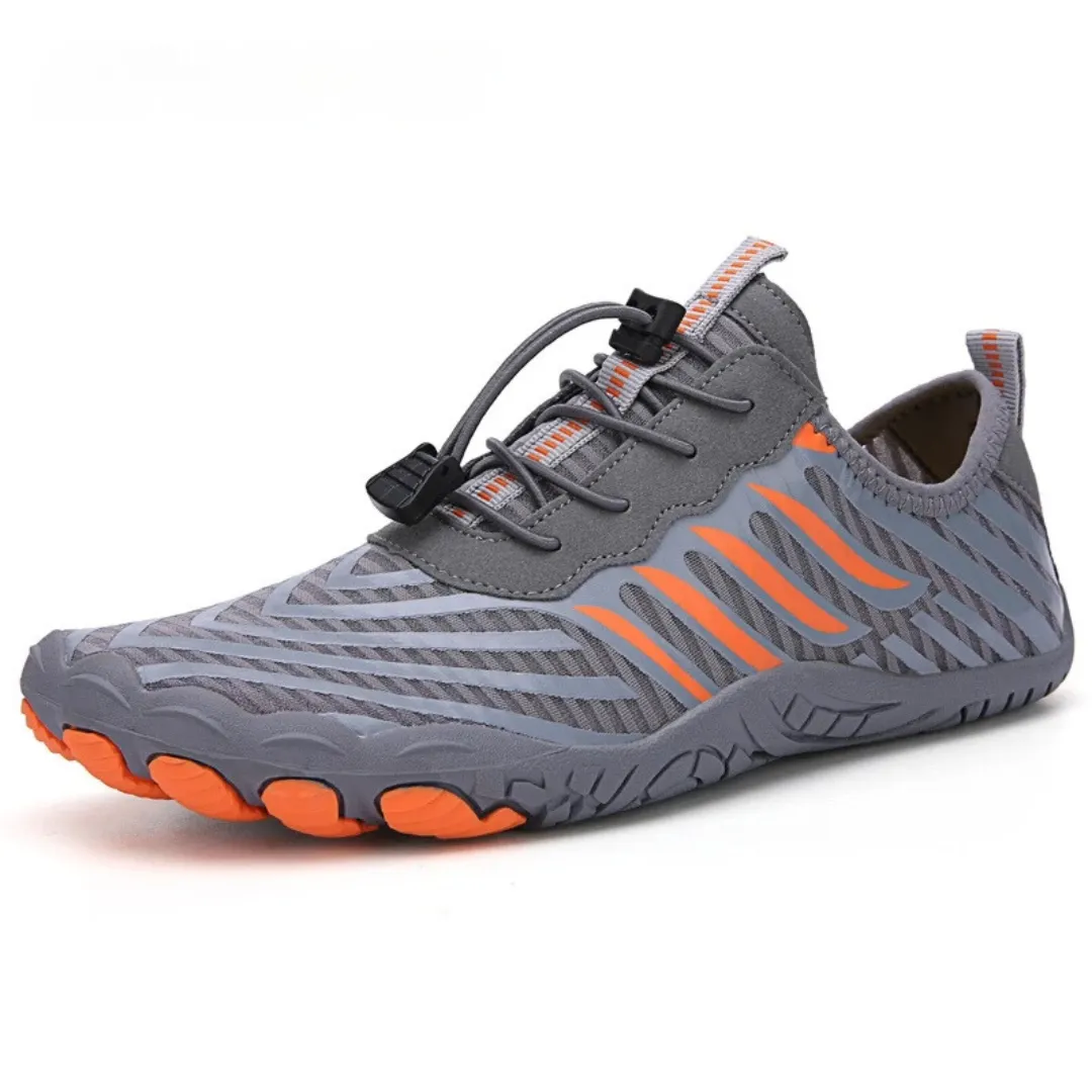 Unisex Cross-Trainer Barefoot Minimalist Shoes - Zero Drop Sole, Wide Toe Box Aqua Shoes for Swim, Beach, and Surf