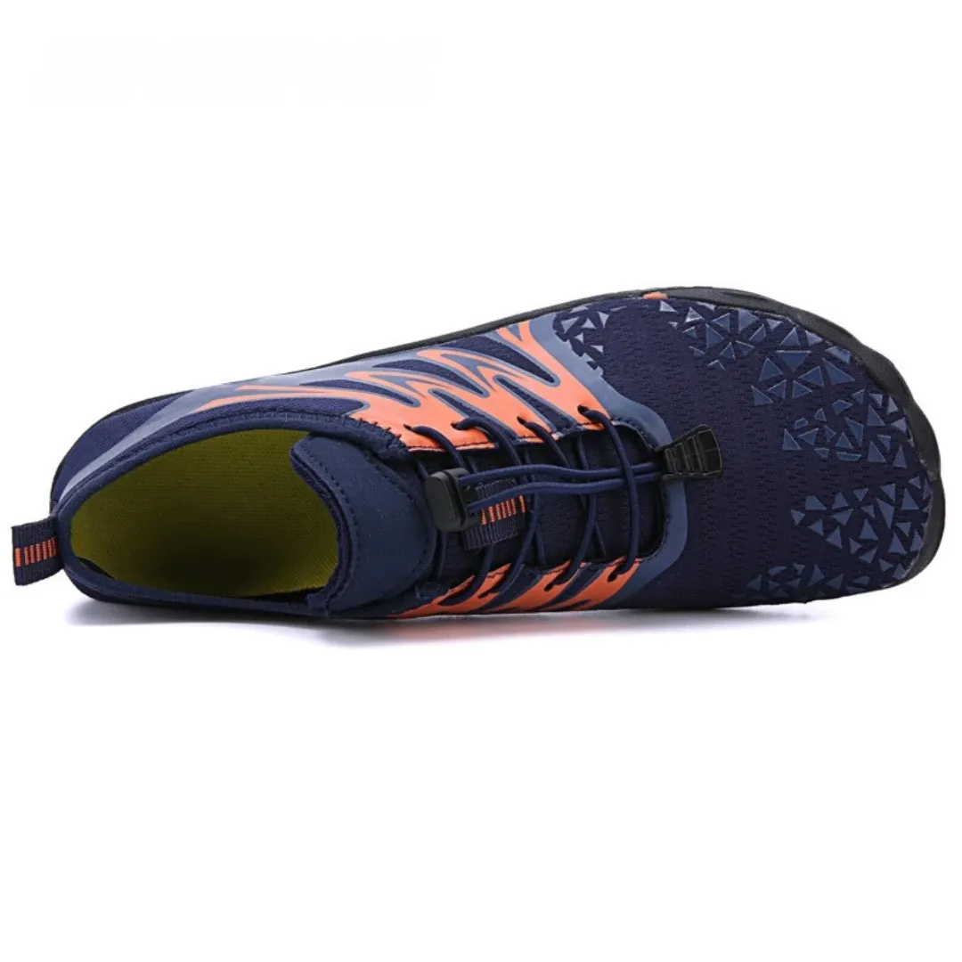 Unisex Cross-Trainer Barefoot Minimalist Shoes - Zero Drop Sole, Wide Toe Box Aqua Shoes for Swim, Beach, and Surf