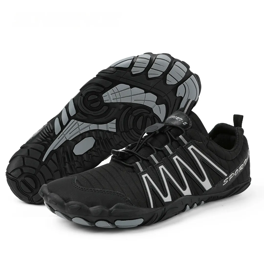 Unisex Cross-Trainer Barefoot Minimalist Shoes - Zero Drop Sole, Wide Toe Box Aqua Shoes for Swim, Beach, and Surf