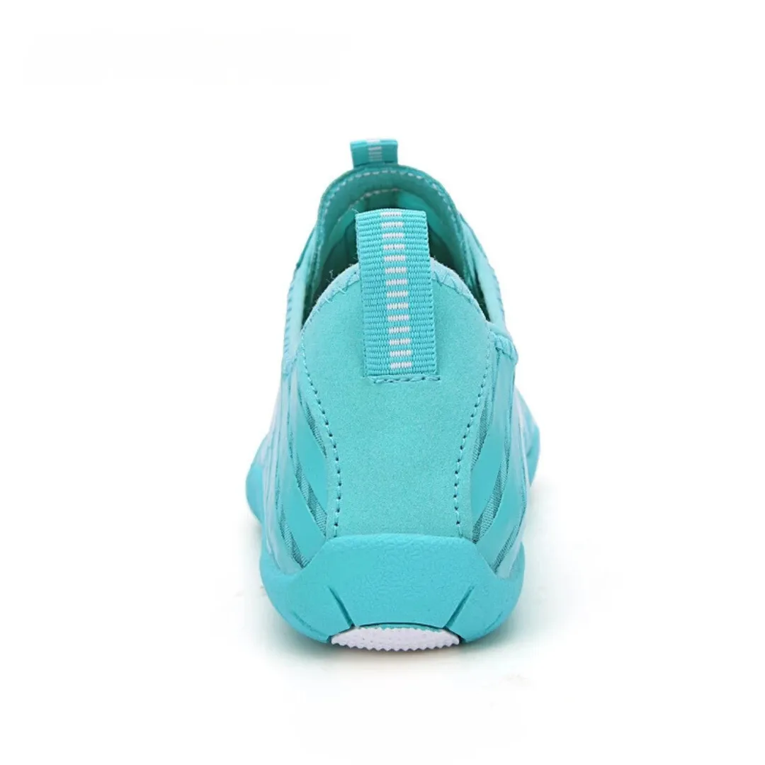 Unisex Cross-Trainer Barefoot Minimalist Shoes - Zero Drop Sole, Wide Toe Box Aqua Shoes for Swim, Beach, and Surf