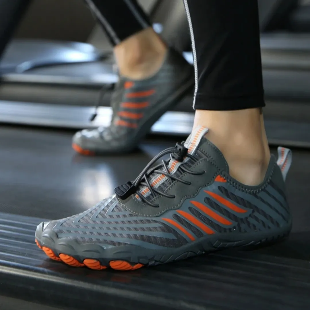 Unisex Cross-Trainer Barefoot Minimalist Shoes - Zero Drop Sole, Wide Toe Box Aqua Shoes for Swim, Beach, and Surf