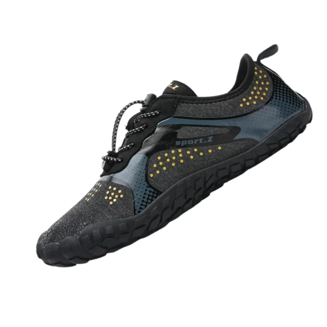 Unisex Cross-Trainer Barefoot Minimalist Shoes - Zero Drop Sole, Wide Toe Box Aqua Shoes for Swim, Beach, and Surf