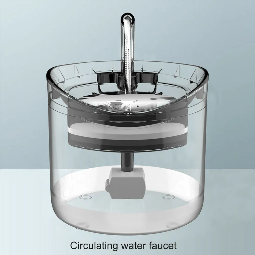USB Interface Automatic Induction Pet Drinking Water Fountain
