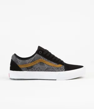 Vans BMX Old Skool Shoes - (Courage Adams) Black / Golden Brown