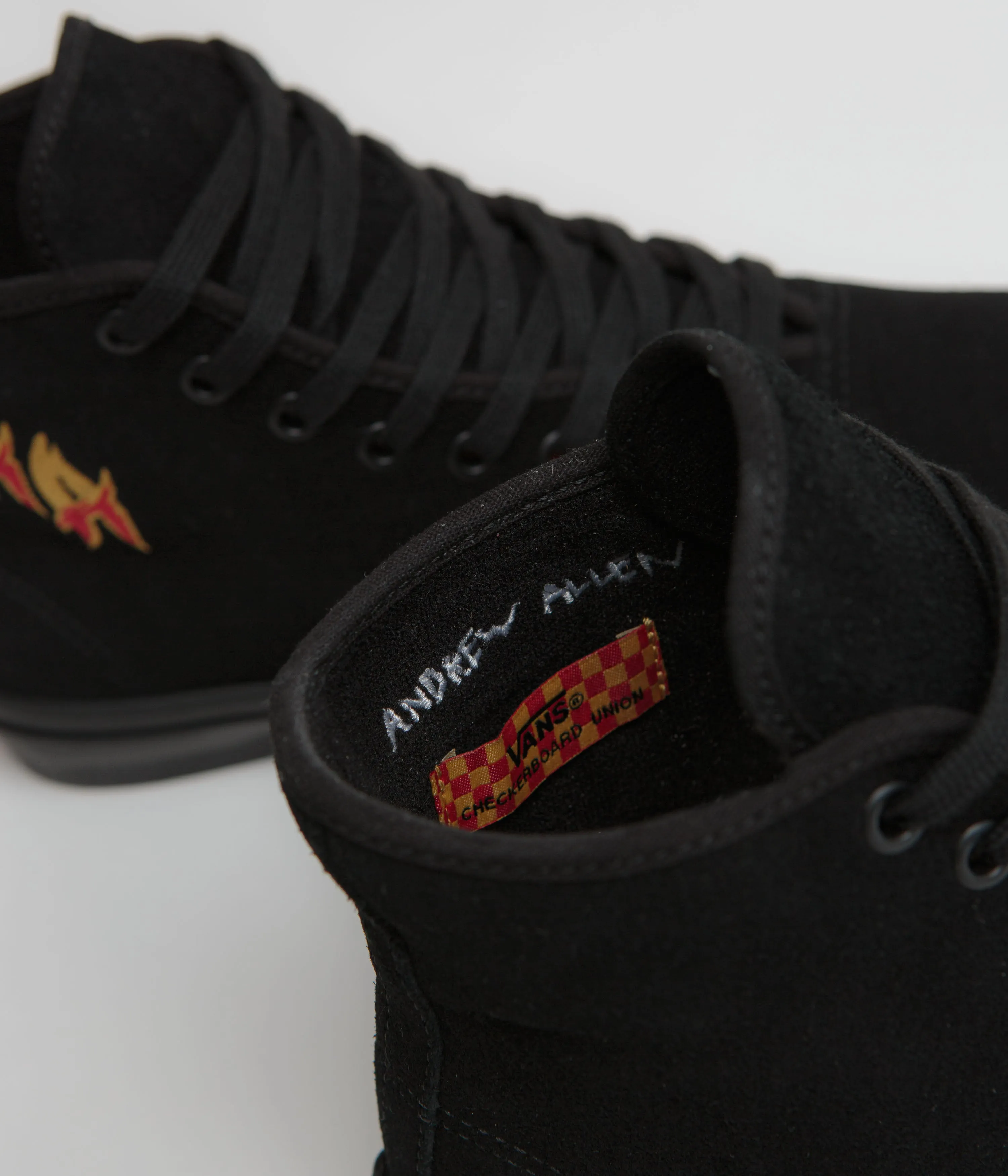 Vans Skate Authentic High Shoes - (Andrew Allen) Black