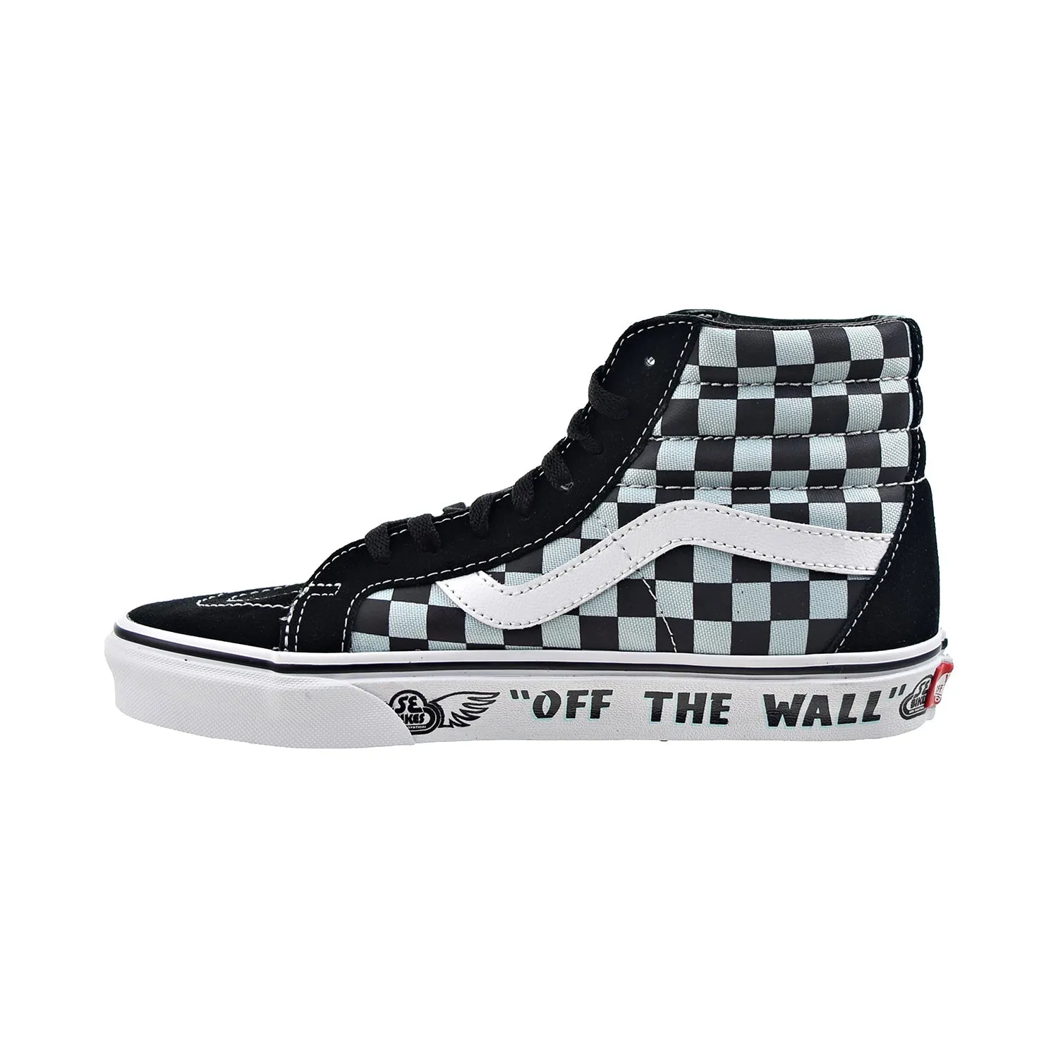 Vans X SE Bikes SK8-Hi Reissue Men's Shoes Black-Plume-Reflective Check