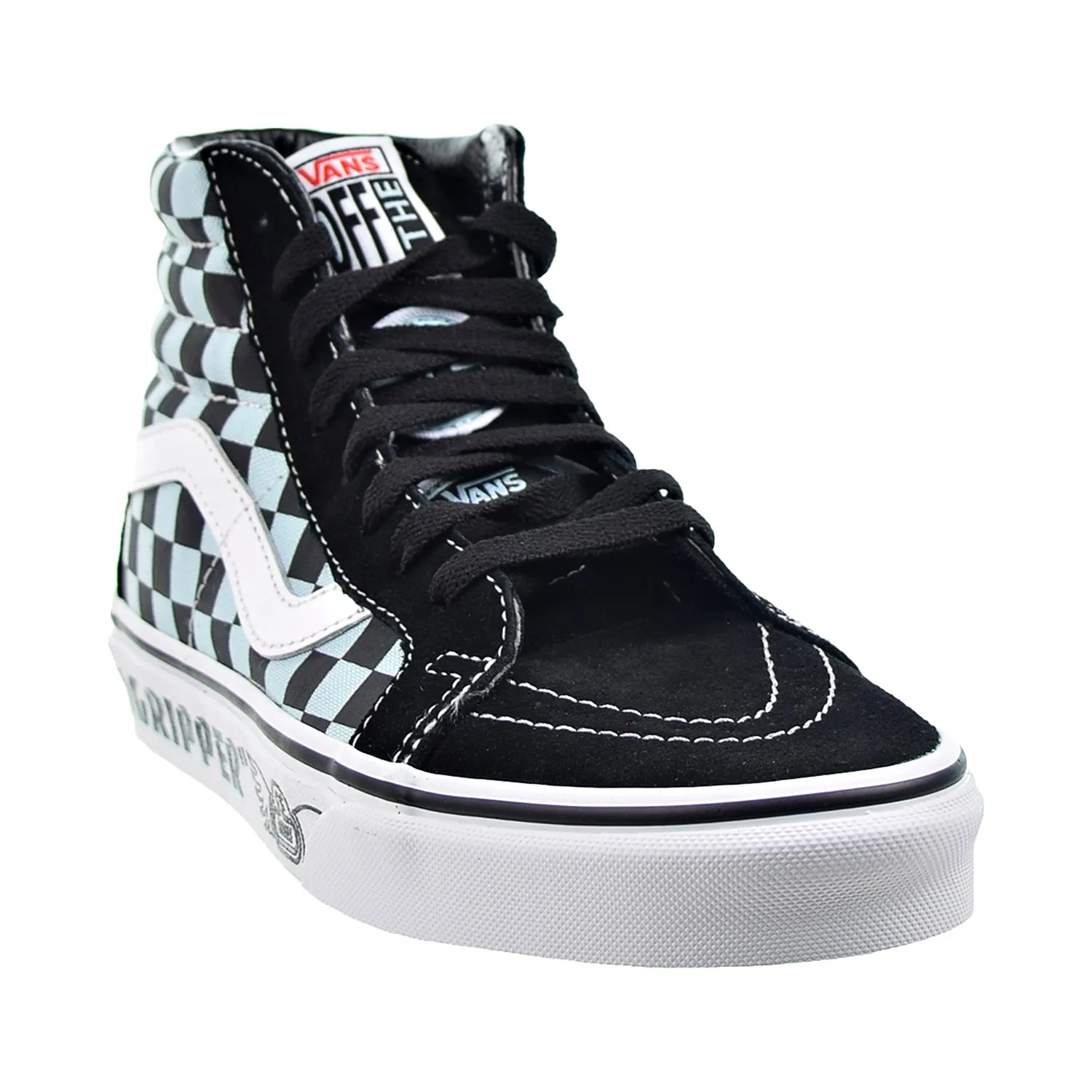 Vans X SE Bikes SK8-Hi Reissue Men's Shoes Black-Plume-Reflective Check