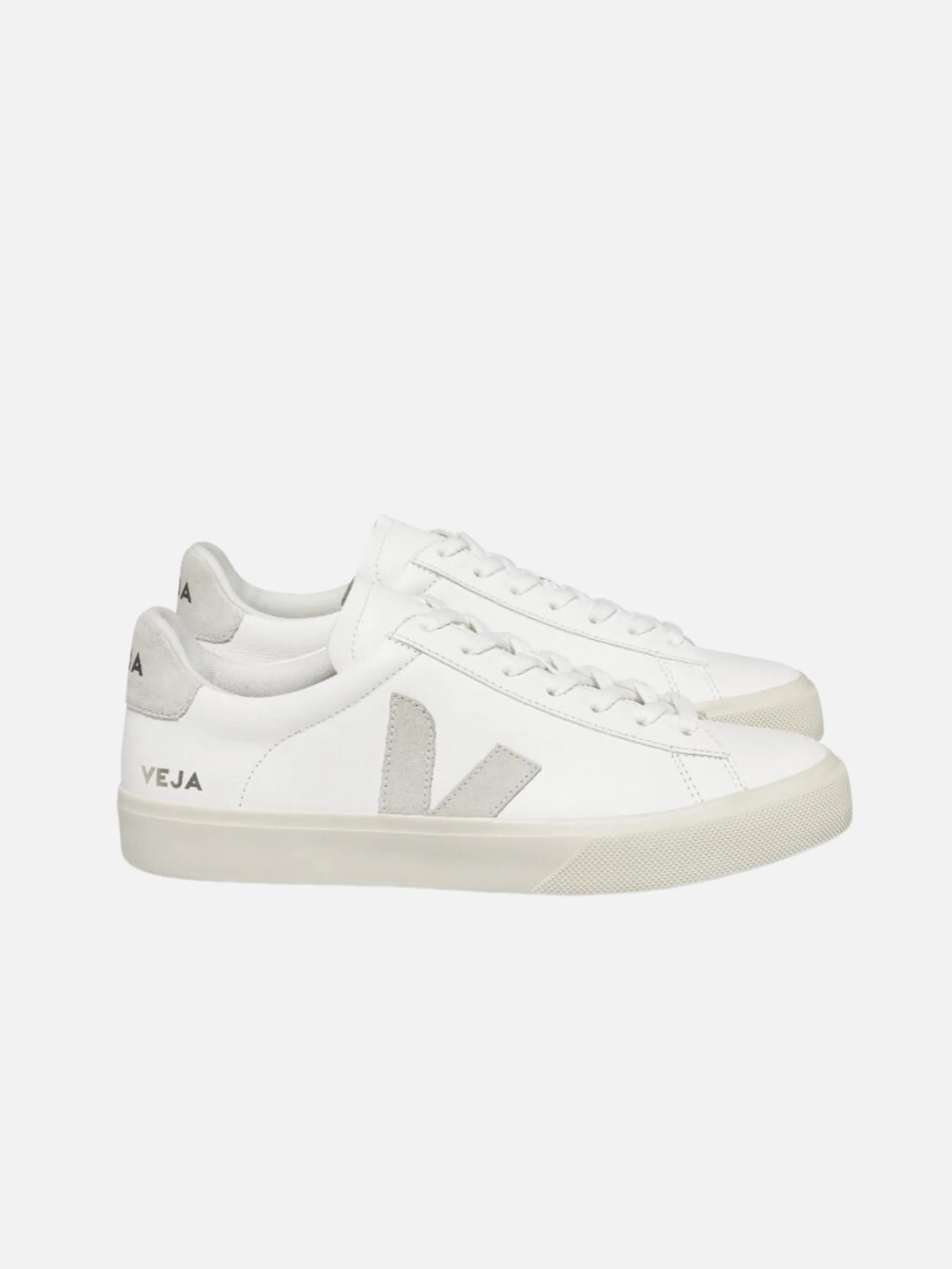 VEJA Campo Leather Sneaker - White Natural
