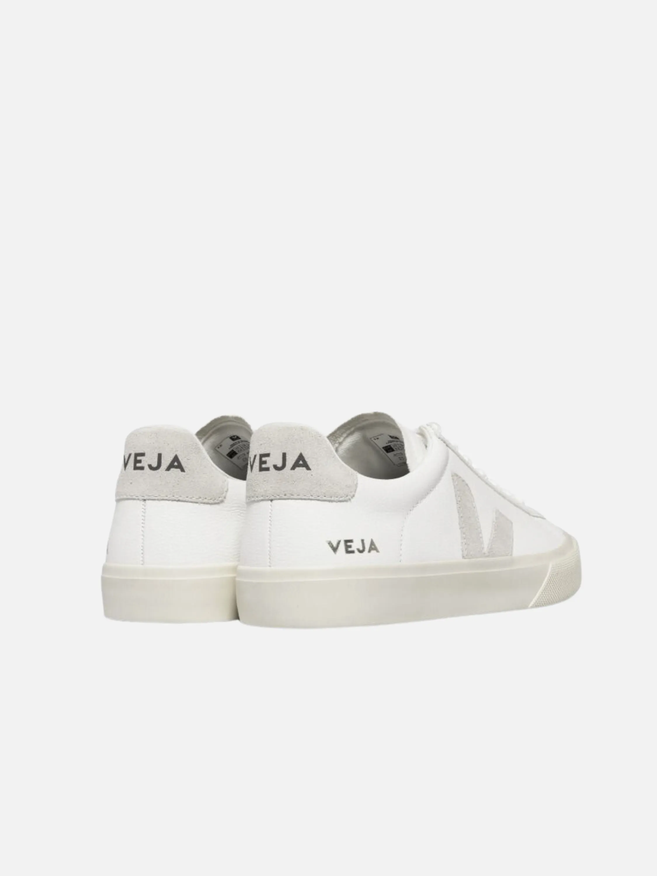 VEJA Campo Leather Sneaker - White Natural