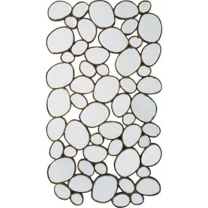 Water Drops Copper Mirror