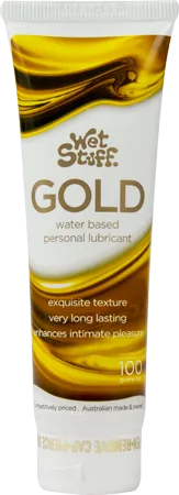 Wet Stuff Gold Water Based Lubricant 100g