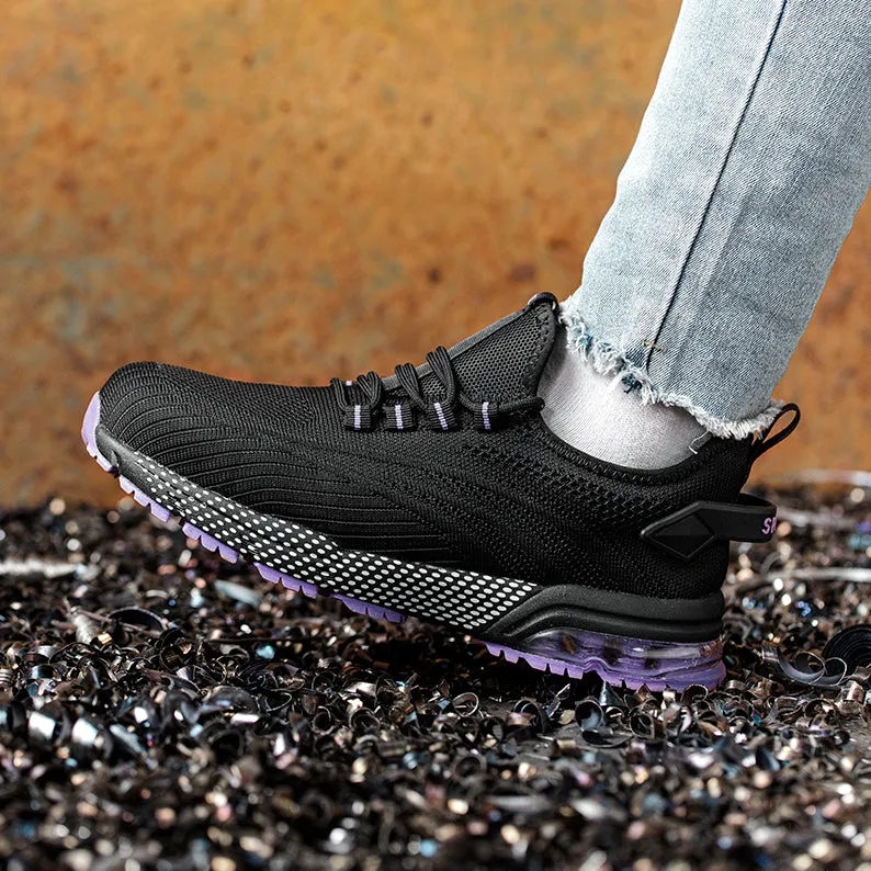 Women's Air Cushion Composite Toe Safety Shoes 060V - S1PL