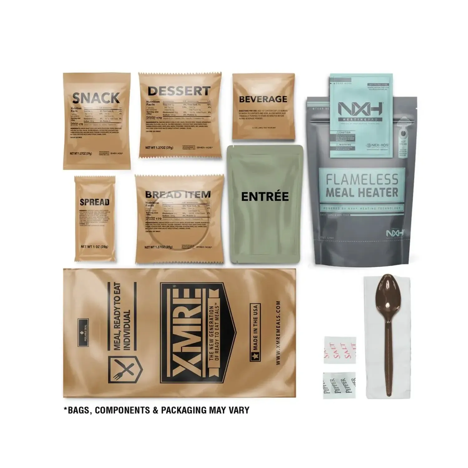 XMRE 1300XT Single - Shredded Beef BBQ