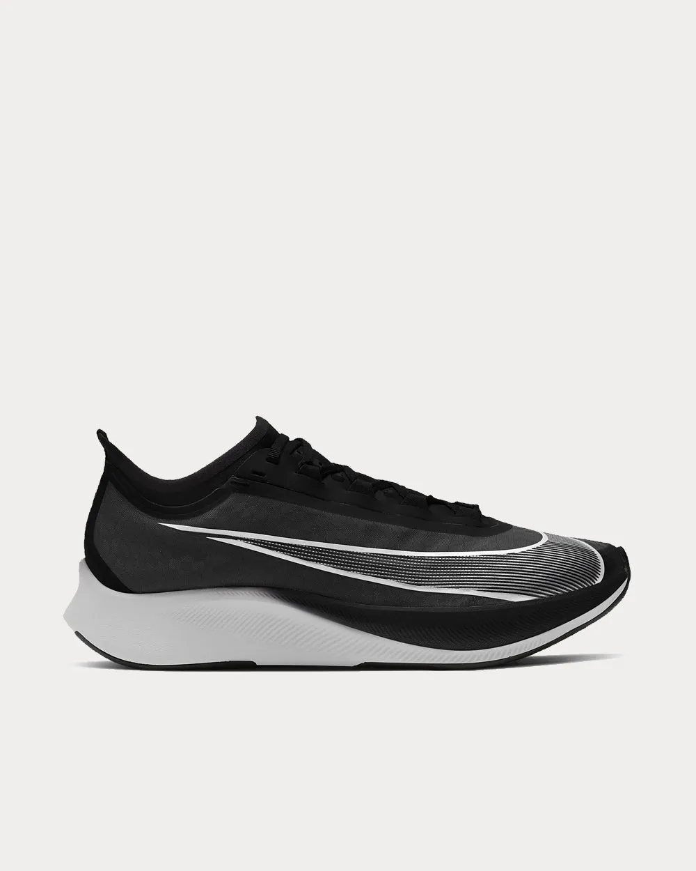 Zoom Fly 3 Black / Volt / White Running Shoes